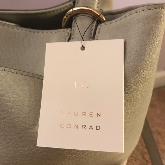 NWT Lauren Conrad Light Blue Handbag - Picture 2 of 4